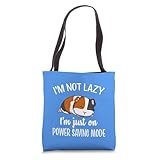 Lazy Power Saving Cute Wheek Merch Guinea Pig Lover Tote Bag