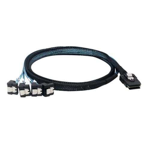 Adaptador Mini a SATA SFF 8087 0.5m Cable Interno miniatura 3