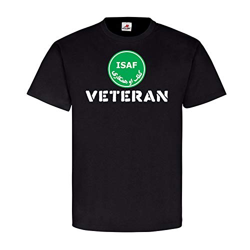 T-shirt Veteran Mazar E Sharif cadeau militaire ISAF guerre noir 4XL