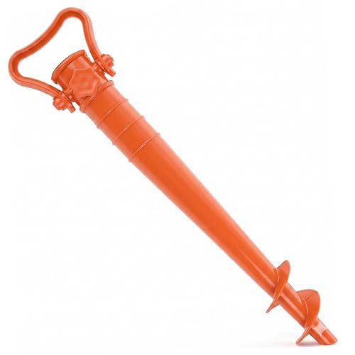 Pied Parasol Plage avec Support - Pique Léger et Durable - Accessoires de Plage Idéal