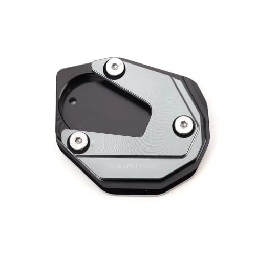 Plaque béquille moto en aluminium usiné pour Ninja 300 de 2012 à 2016 gris