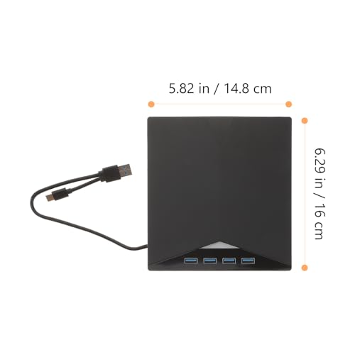 Unidad externa USB tipo C regrabadora DVD ultra delgada miniatura 4