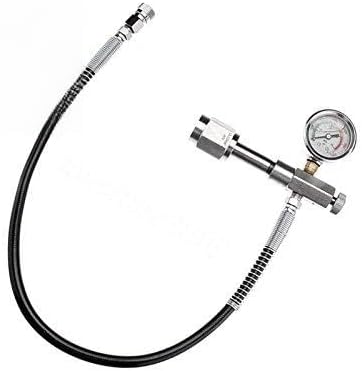 SCBA Paintball Fill Station HPA PCP Charging Adaptor Microbore Hose CGA347 Handy