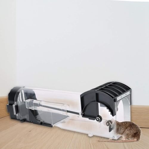EXIT NO ENTRY® Rat Trap Cage for House, Garden, Patio, 32 cm Humane Mouse Trap Cage, Reusable Big Rat Catcher and Rodent Trap for Mice, Pests, Rodents, Rats.