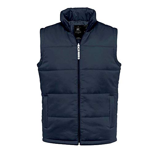 Preisvergleich Produktbild B&C - gefütterte Weste 'Bodywarmer Men' 3XL,Navy
