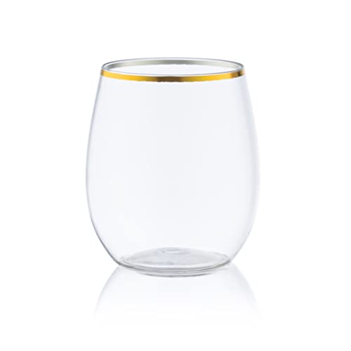 Bicchieri Plastica Dura Set Di 9 Bicchieri Di Plastica Riutilizzabili 600ml - Infrangibili, Senza BPA, Perfetti Per Feste, Casa, Piscina (Design Onde Colorate) Bicchieri Infrangibili 600ml