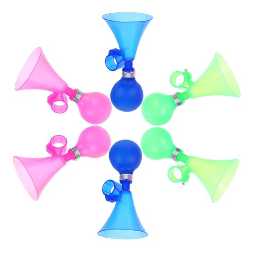 ifundom 6pcs Boy Girl Cycling Bell Lightweight Air Horn for Boys and Girls Easy Install Handlebar Sound for Outdoor Fun for Boys and Girls