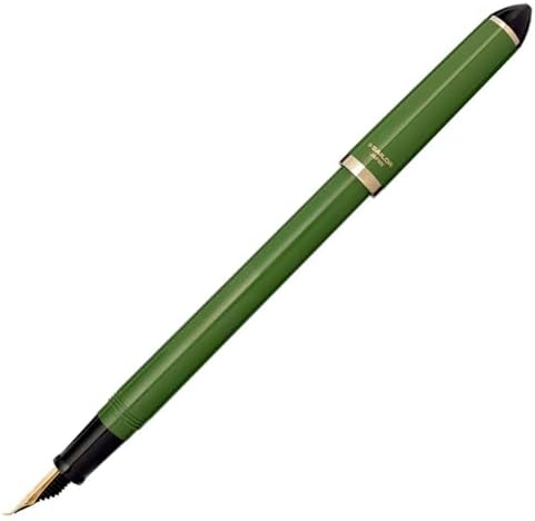 セーラー万年筆 Sailor Fude DE Mannen 12-0150-067 Fountain Pen with Special Nib 55 Degrees Bamboo Green image 5