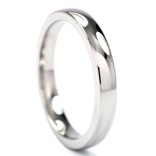 Cobalt Chrome Ring, Cobalt Rings, Cobalt Wedding Bands, Comfort Fit
