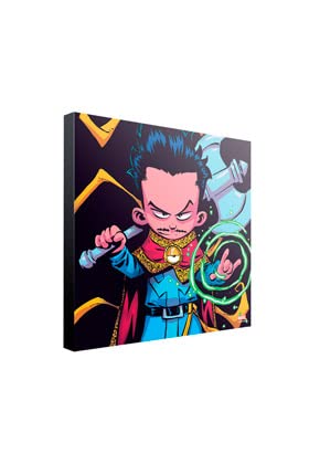 MERCHANDISING LICENCE Semic Marvel Wooden Wall Art Doctor Strange by Skottie Young 30 x 30 cm...