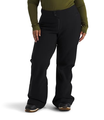 The North Face Women's Plus Snoga Pant, 1X Regular, TNF Black