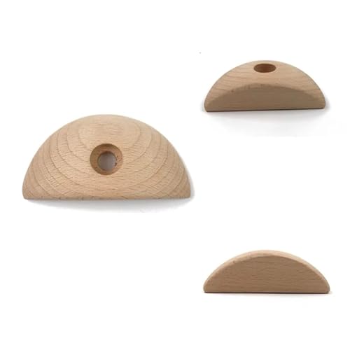 Rock Climbing Holds Wood Climbing Point Climbing Training Climbing Holds Rock Wall Climbing Holds And Gyms Variety Screw-On Climbing Hangboard(Color4)