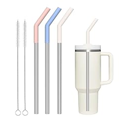 3 PCS Stainless Steel Straws for Stanley Tumbler