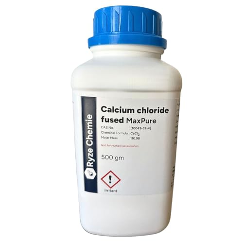 Calcium Chloride 500grm Maxpure | 99% purity, CAS 10043-52-4, Hig...
