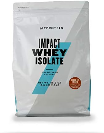 Myprotein Impact Whey Isolate Protein Powder (Chocolate, 5.5 Pound (Pack of 1))