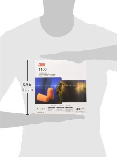 スリーエム(3M) スリーエム 耳栓 1100 200袋入り 並行輸入品