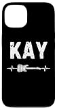 Kay Guitare Battement De Coeur Musique Guitariste Coque pour iPhone 13