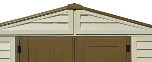 Duramax WoodBridge Plus 10.5' x 10.5' Schuppen – Beige/Braun, 320.8x318.7x222.0 cm – Bild 8