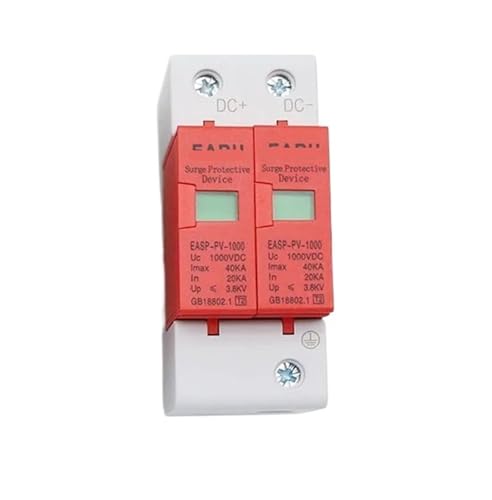 Parafoudre 2 pôles PV DC 1000V pour protéger votre onduleur maison