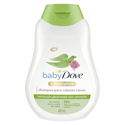 Dove Baby Shampoo Hidratação Glicerinada Camomila 400ml
