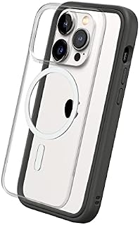 RHINOSHIELD Modular Case Compatible with MagSafe for [iPhone 14 Pro] | Mod NX - Superior Magnetic Pull Force, Customizable Heavy Duty Protective Cover 3.5M / 11ft Drop Protection - Black