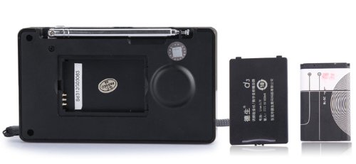 Tecsun D3 Rechargeable Fm Radio With Etm, Mp3 Player With Built-In Micro Sd Card Slot & Portable Hi-Fi Speaker With Dsp Bass For Desktop & Laptop Computers, Color Black #TOP5