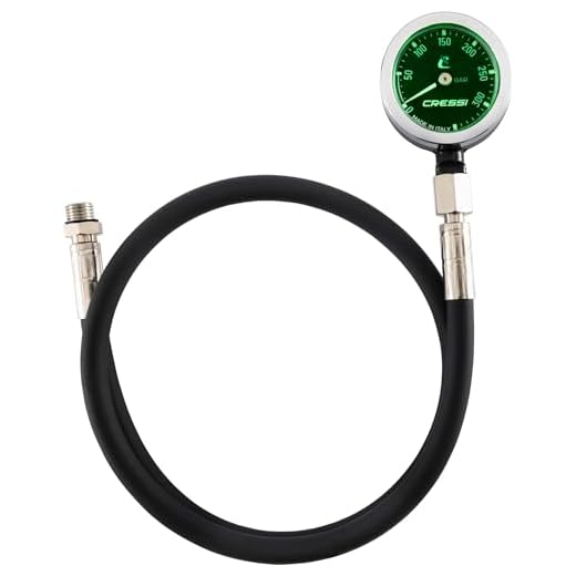 Can pressure washer be used with mini hose CRESSI Mini Pressure Gauge