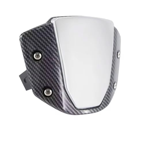 Déflecteur pare-brise de moto finition premium fumée avec fixations sur mesure