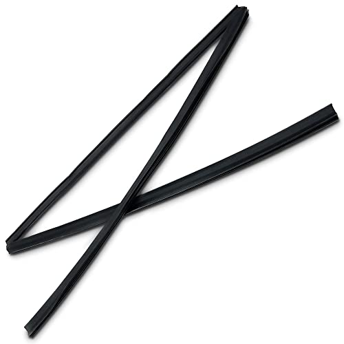 Whole Parts Cabinet Seal Flange (Black color) for Whirlpool Part# W10864081 - Replacement & Compatible with Some Estate, Inglis, Jenn Air, Kenmore, Kitchen Aid, Roper and Whirlpool Dishwashers