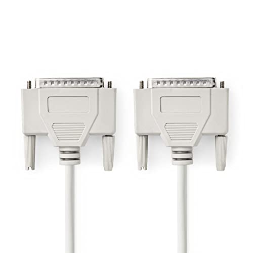 Câble D-SUB 25 broches mâle NEDIS 5.0 m pour corriger les pertes de signal série