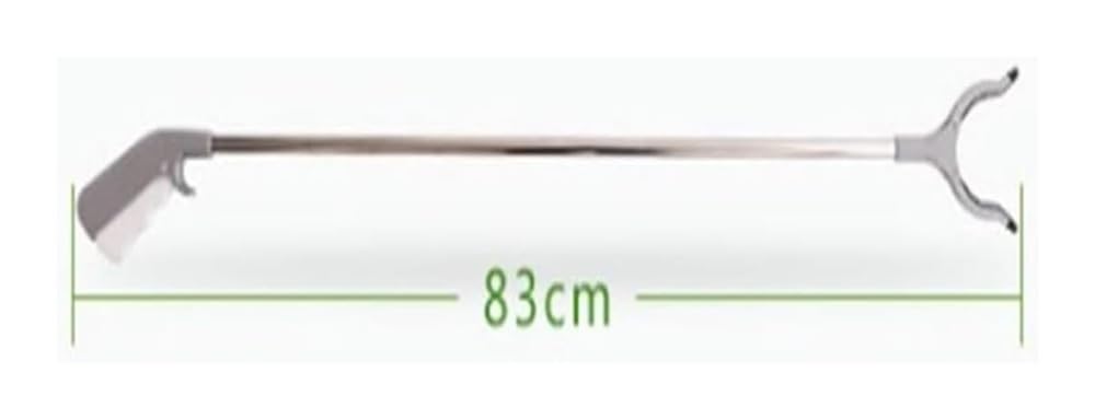 Pinza telescopica, Pinza raccogli Oggetti, Raccoglitore di Clip Multifunzionale, Bastone for Raccogliere i rifiuti, for ausili di raggiungimento(Grey)