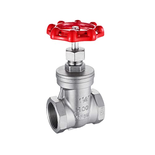Válvula de compuerta de acero inoxidable con rosca hembra duradera 2