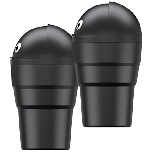 Mini poubelles pour voiture pratiques et poubelle de table compacte en plastique