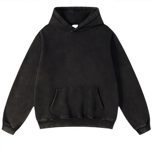 Oversize vintage hoodie zip up