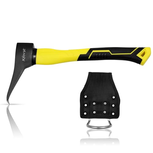 Xforst X-P50F BX Sappie Sapie, Porte Marteau Inclus. Idéal pour la manutention de Bois, Troncs de Bois et de bûches. avec Manche de Fibre de Verre.