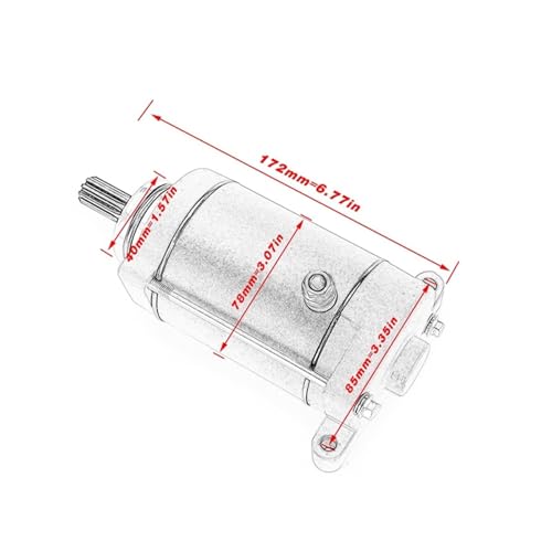 Motor de arranque CF Moto CF500 CF188 repuesto de encendido electrico X5 5