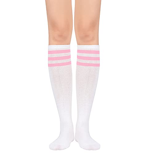 Zando Knee High Socks for Women Striped & Athletic Styles