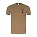 Copytec BW Tropen 4 PzBtl 183 Boostedt Panzerbataillon Kompanie Reservist Tshirt #30723, Größe:XL, Farbe:Khaki