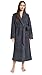 Barefoot Dreams BambooChic Adult Robe - Slate Blue - Size 1