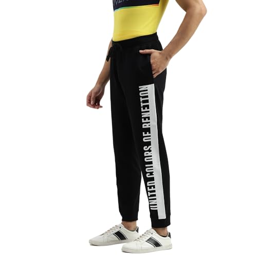 Image of United Colors of Benetton Men Regular Mid Rise Pants