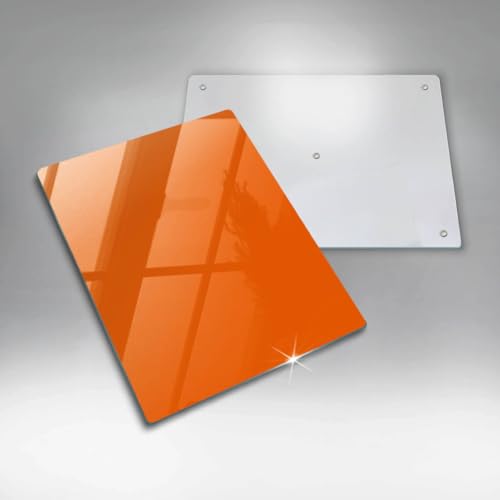 Planche à découper induction 40x52 cm Wallfluent orange pour protection plaque