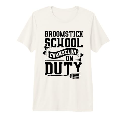 School Counselor Supplies Halloween School Counselor Premium T-Shirt