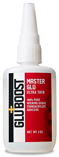 GluBoost Bonus Combo Packs – GluDry Accelerator - Fill n’ Finish Pro Formula - Thin - Ultra Thin – White - Black - Lac R Shot (GluDry Acclerator + Fill n’ Finish Black)
