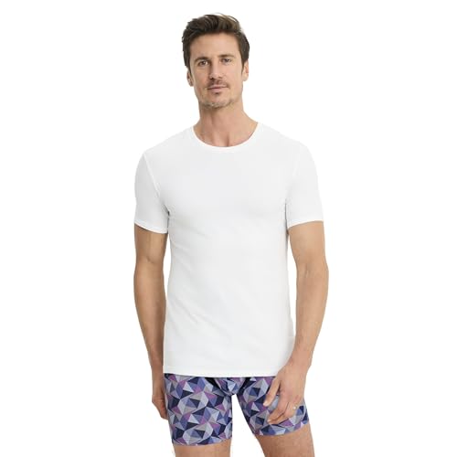 Jockey Men's Undershirt Smooth Fit Cotton Stretch Crew Neck Undershirt - 3 Pack2