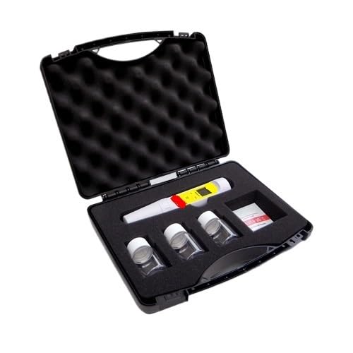 Pocket Digital PH Temperature Tester Meter, Pen Type Dough Meat Cheese Cream Soil Semisolid Food(in Carrying case)