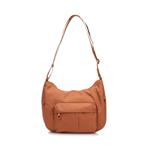 Borsa a spalla in tessuto originale Mitrix, cangiante con effetto 3D, trasformabile in zaino con un semplice gesto della mano. Tasche esterna con cerniera, interni organizzati con tasche e accessori tono su tono conferiscono un look informale e la rendono leggera e funzionale.