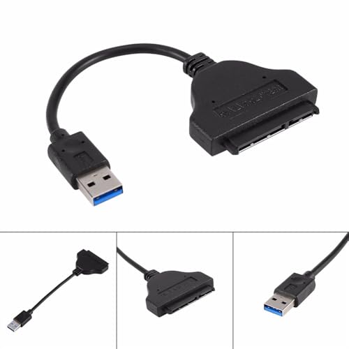 Adaptador cable USB 3.0 a SATA para disco duro de 2.5" miniatura 6