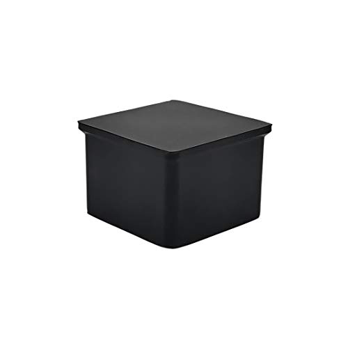 Flyshop Square Anti-Slip Rubber Leg Tips Chair Leg Caps Furniture Floor Protectors, 2-Inch X 2-Inch, 50 X 50 Mm, Black, 10 Pcs #TOP3