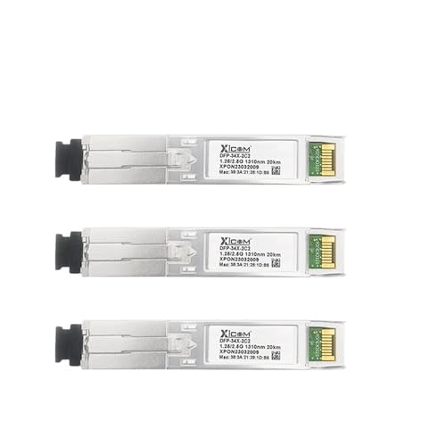 Ricevitori fibra ottica MURABE Modem modulo DDM PON 1.25G/2.5G 1310nm/1490nm ONT 20KM (Color : 5 PCS)