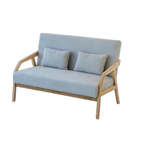 JOSOGO Solid Wood Sofa Chair, Comfy Upholstered Accent Armchair with